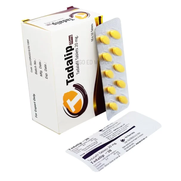 Tadalip 20mg Tadalafil Tablet 1