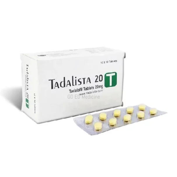 Tadalista 20mg Tadalafil Tablet 1