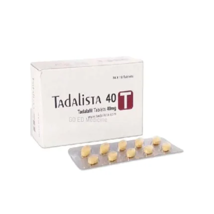 Tadalista 40mg Tadalafil Tablet 1