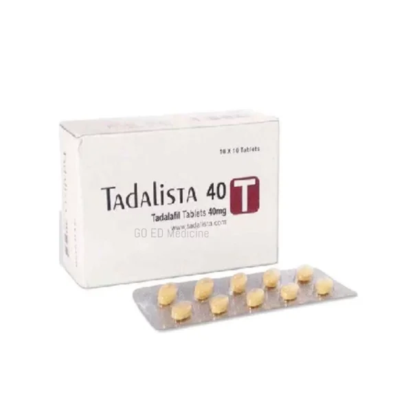 Tadalista 40mg Tadalafil Tablet 1