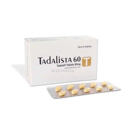 Tadalista 60mg Tadalafil Tablet 1