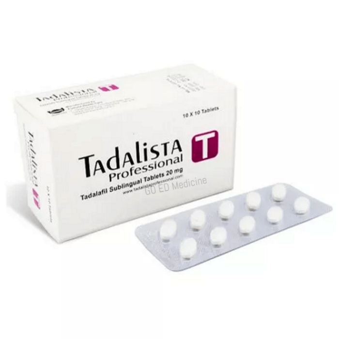 Tadalista Professional 20mg Tadalafil Sublingual Tablet 1