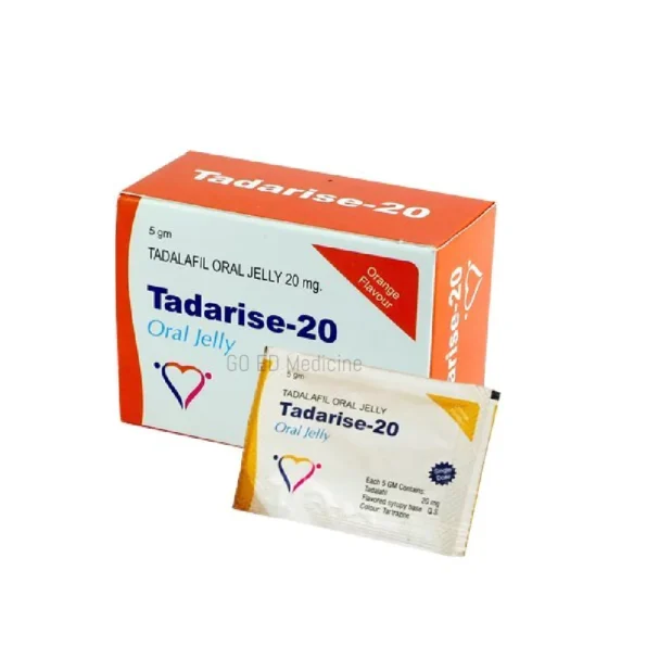 Tadarise 20mg Tadalafil Oral Jelly 1