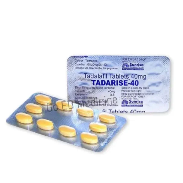 Tadarise 40mg Tadalafil Tablet 2