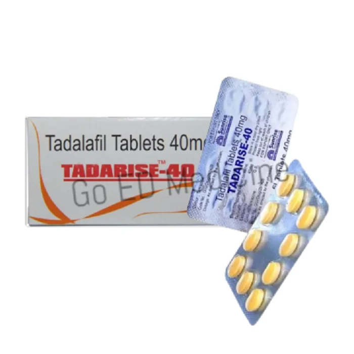 Tadarise 40mg Tadalafil Tablet 4
