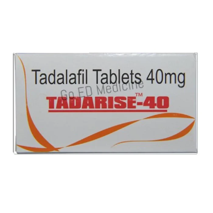 Tadarise 40mg Tadalafil Tablet 1