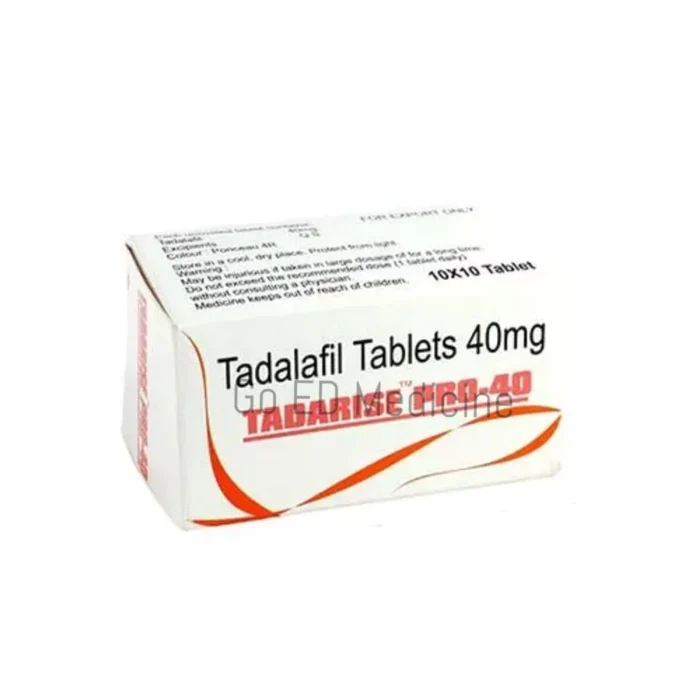 Tadarise Pro 40mg Tadalafil Tablet 2