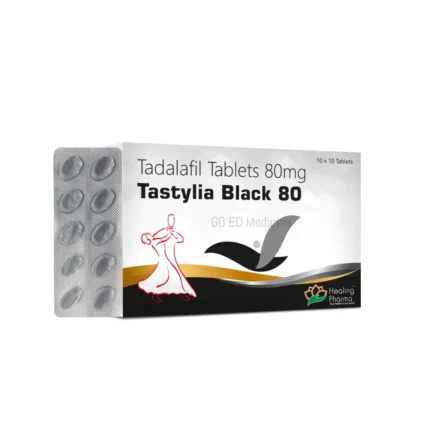 Tastylia Black 80mg Tadalafil Tablet 1