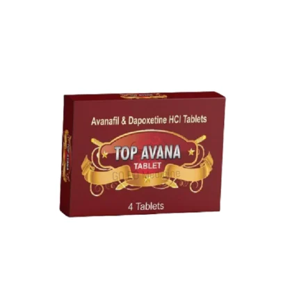 Top Avana 80mg Avanafil & Dapoxetine Tablet 1
