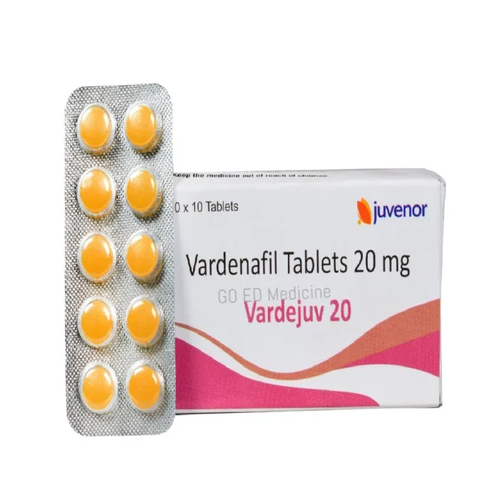 Vardejuv 20mg Vardenafil Tablet 1
