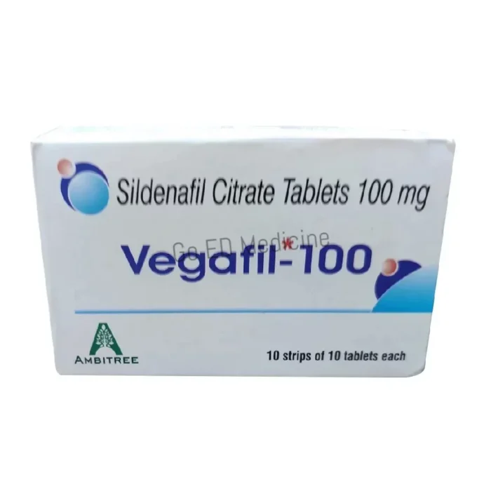 Vegafil 100mg Sildenafil Tablet 1