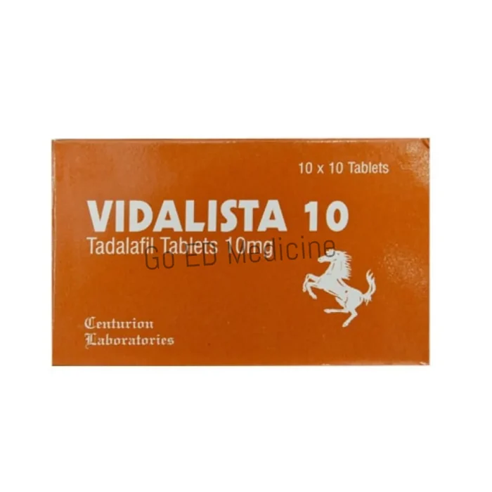 Vidalista 10mg Tadalafil Tablet 1