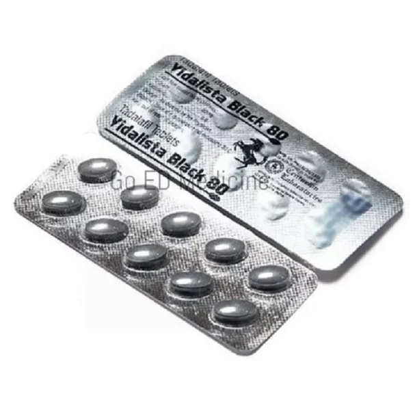 Vidalista Black 80mg Tadalafil Tablet 2