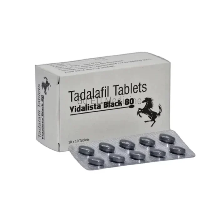 Vidalista Black 80mg Tadalafil Tablet 5