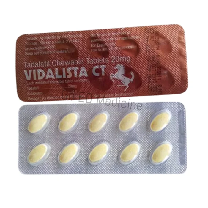 Vidalista CT 20mg Tadalafil Tablet 2