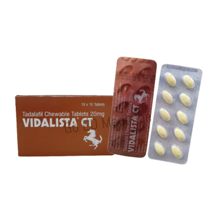 Vidalista CT 20mg Tadalafil Tablet 3
