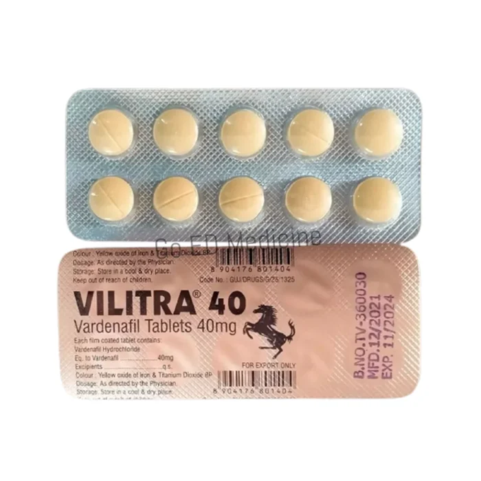 Vilitra 40mg Vardenafil Tablet 2