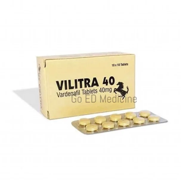 Vilitra 40mg Vardenafil Tablet 4