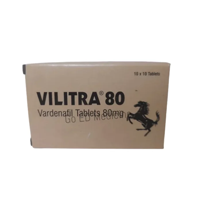 Vilitra 80mg Vardenafil Tablet 1