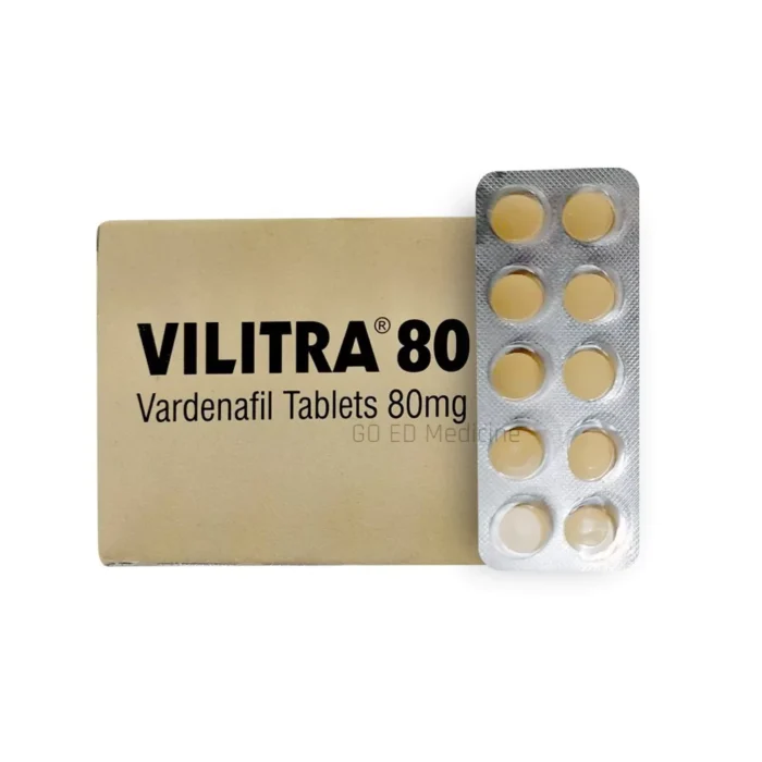 Vilitra 80mg Vardenafil Tablet 2