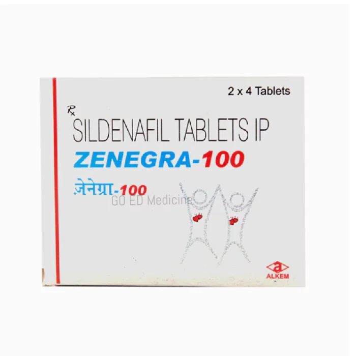 Zenegra 100mg Sildenafil Tablet 1