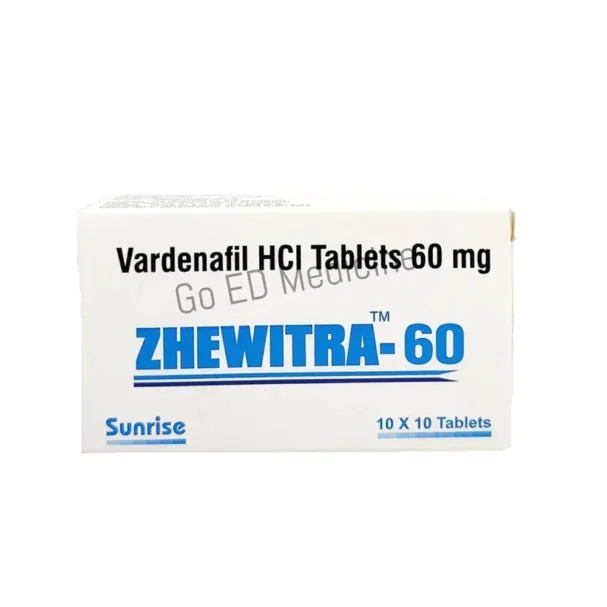 Zhewitra 60mg Sildenafil Tablet 1