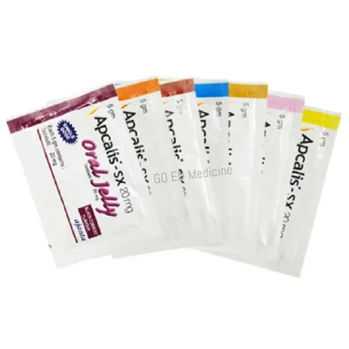 Apcalis-SX 20mg Tadalafil Oral Jelly 2