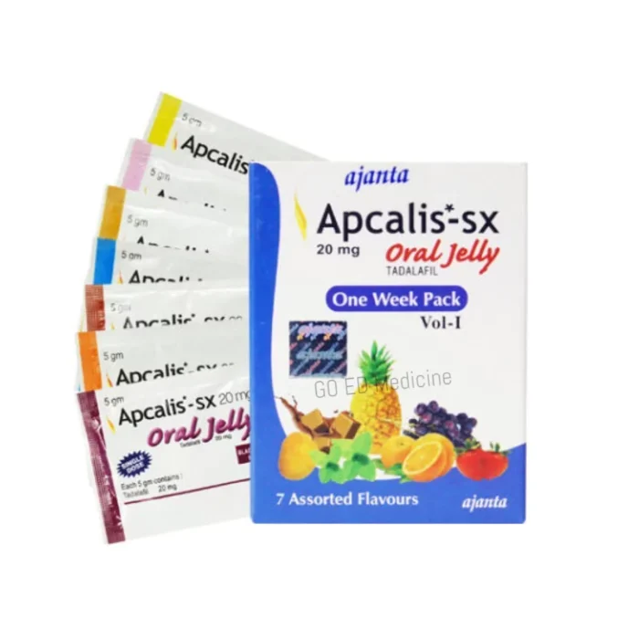 Apcalis-SX 20mg Tadalafil Oral Jelly 3