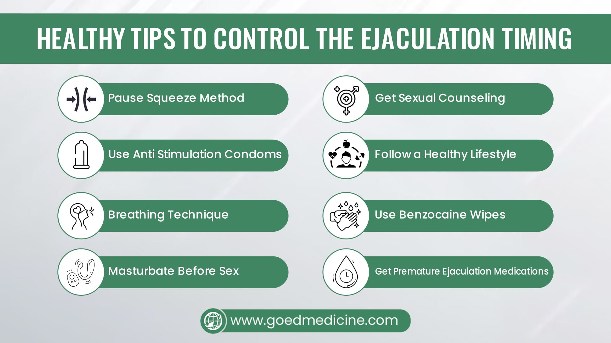 Healthy Tips to Control the Ejaculation Timing