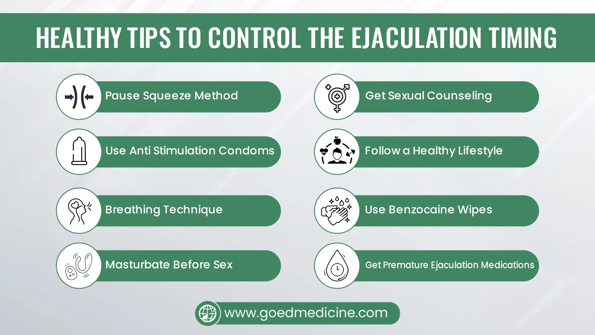 Healthy Tips to Control the Ejaculation Timing Healthy Tips to Control the Ejaculation Timing