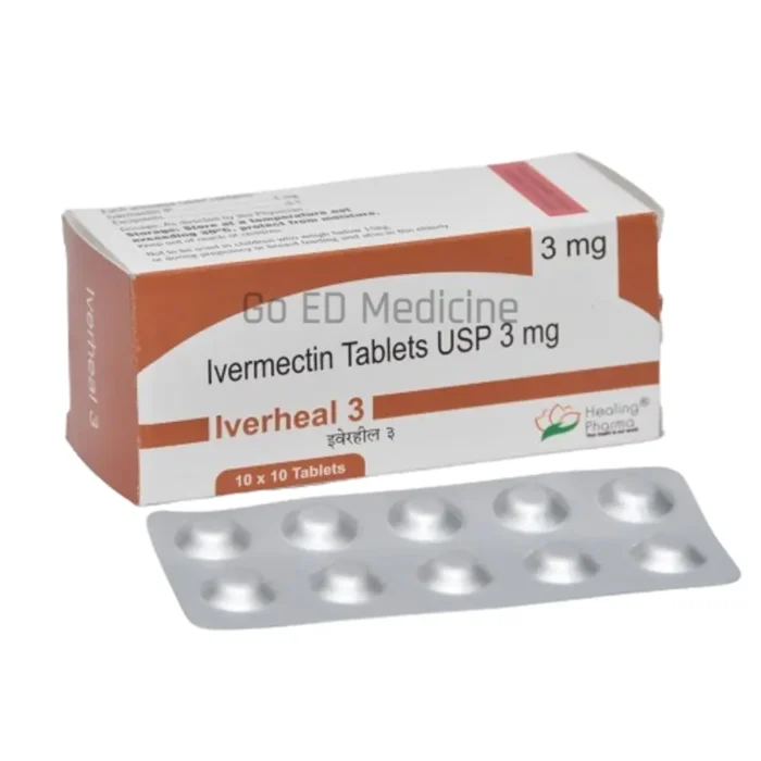 Iverheal 3mg Ivermectin Tablet