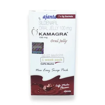 Kamagra 100mg Sildenafil Oral Jelly Caffe Mocha 1