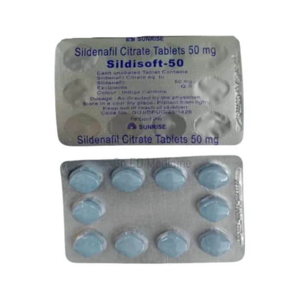 Sildisoft 50mg Sildenafil Tablet 2