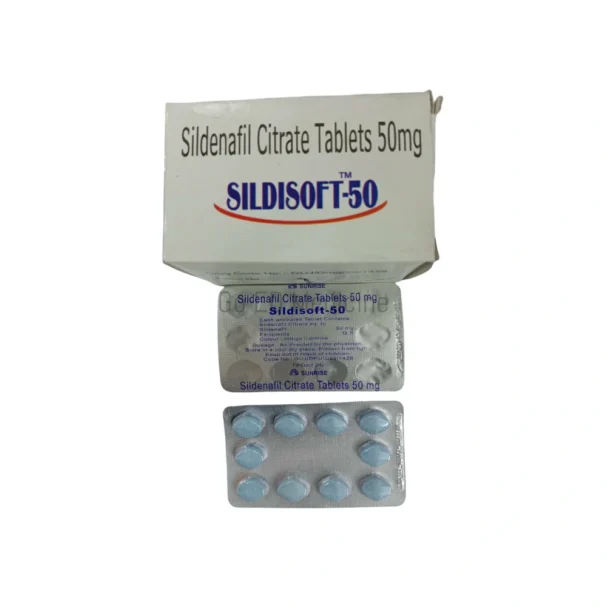 Sildisoft 50mg Sildenafil Tablet 3