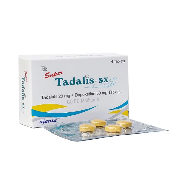 Super Tadalis-SX 80mg Tadalafil & Dapoxetine Tablets 1