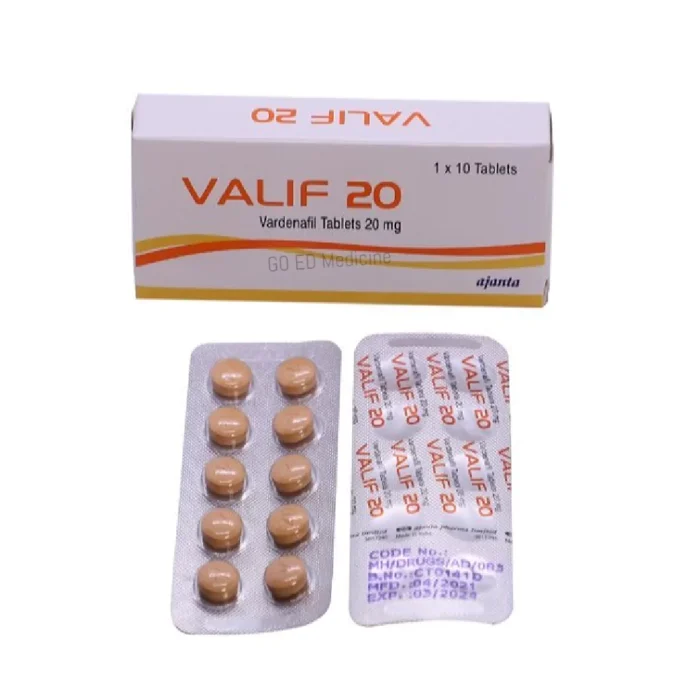 Valif 20mg Vardenafil Tablets 2