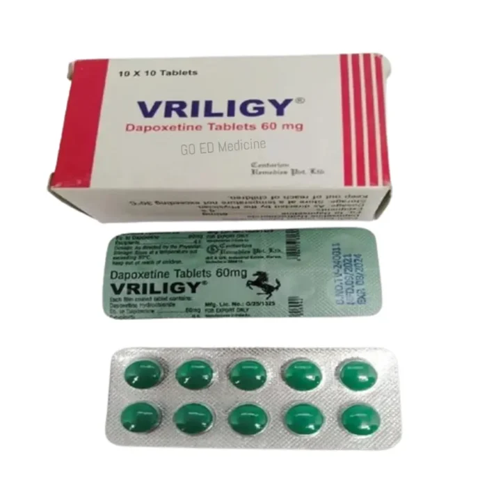 Vriligy 60mg Dapoxetine Tablets 2