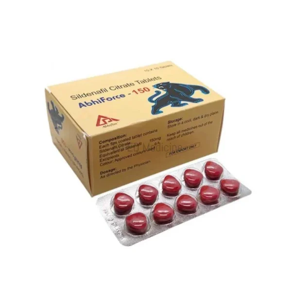 Abhiforce 150mg Sildenafil Tablets 3
