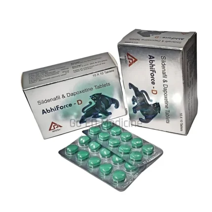 Abhiforce D 160mg Sildenafil & Dapoxetine Tablets