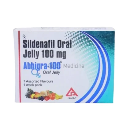 Abhigra 100mg Sildenafil Oral Jelly