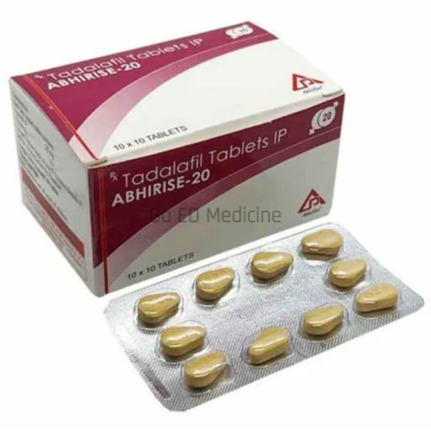 Abhirise 20mg Tadalafil Tablet