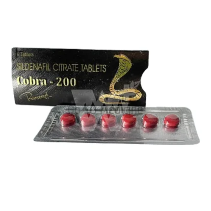 Cobra 200mg Sildenafil Tablets