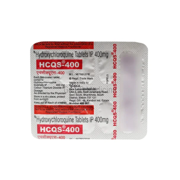 HCQS 400mg Hydroxychloroquine Tablet 1