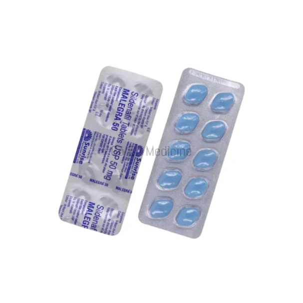 Malegra 50mg Sildenafil Tablet 1