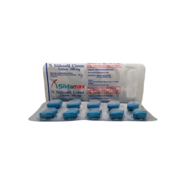 Sildamax 100mg Sildenafil Tablets 3