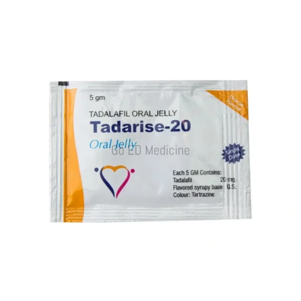 Tadarise 20mg Tadalafil Oral Jelly 1