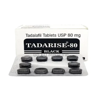 Tadarise Black 80mg Tadalafil Tablets