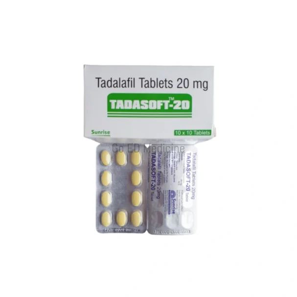 Tadasoft 20mg Tadalafil Tablets 2