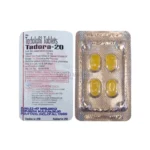 Tadora 20mg Tadalafil Tablets 3